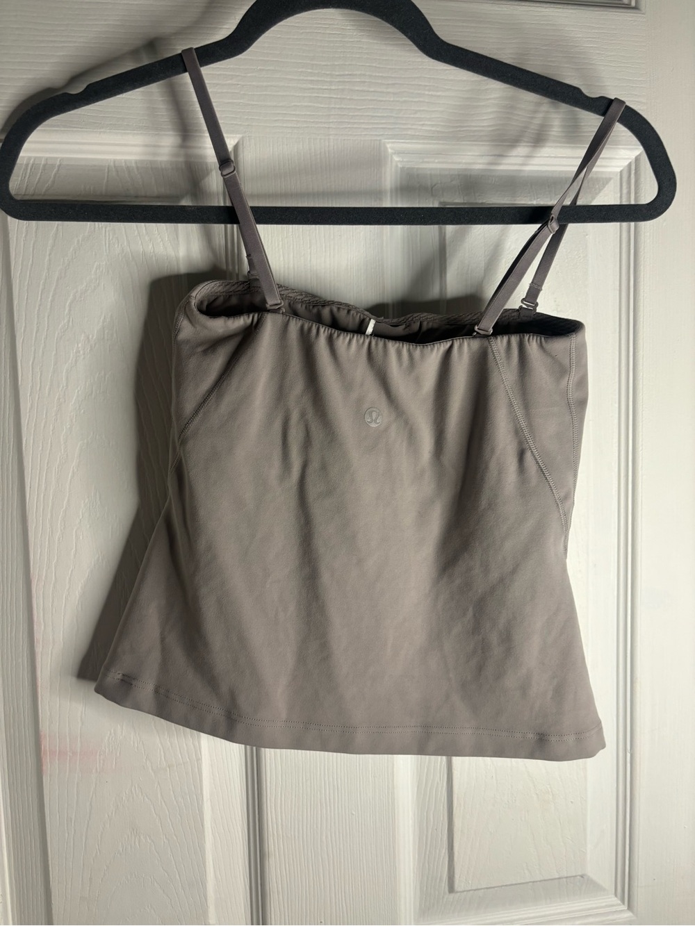 lululemon athletica Light Gray Shelf Bra Camisole